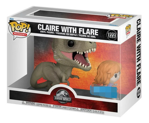 Claire With Flare Jurassic World Movie Moment 1223 Funko Pop