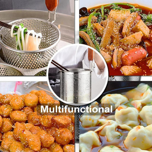 // Filador De Malla De Cocina Freing Serving Canasta Anti