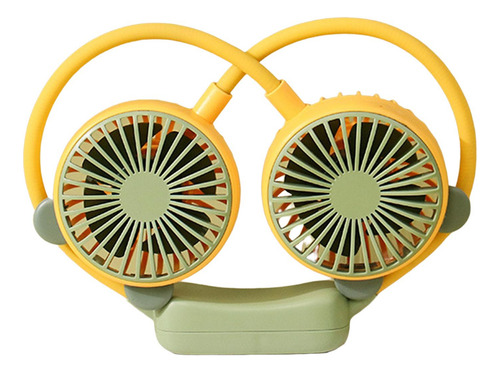 Ventiladores Para Colgar En El Cuello Ventilador De Amarillo
