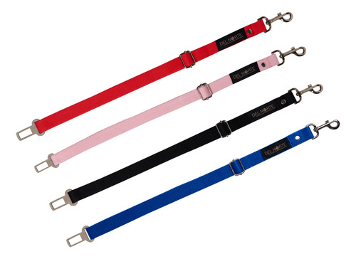 Cinturon De Seguridad Mascota Auto Correa Perro Reforzada Color Negro