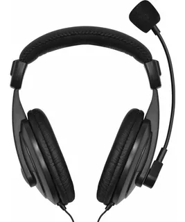 Fone De Ouvido Headset Vinik Go Play Fm35 Preto C/microfone