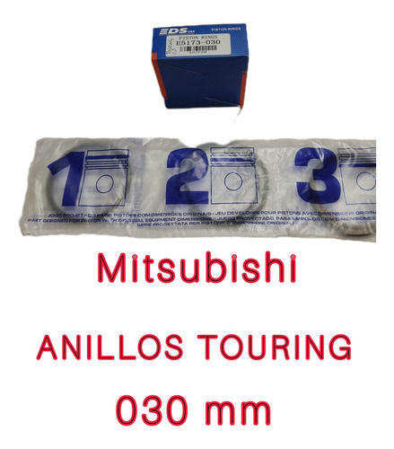 Anillos Mitsubishi Lancer Touring 4g94 2.0 Cs6 -030mm