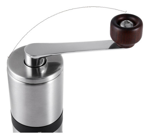 Moedor De Café Manual Com 6 Configurações Ajustáveis,