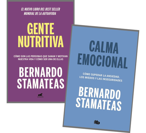 Pack Stamateas - Gente Nutritiva + Calma Emocional