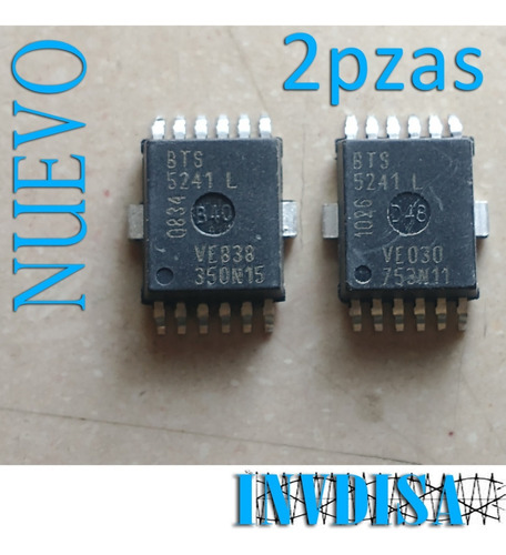 2pzas Integrado Automotriz Bts5241l  Bts5241 - N U E V O