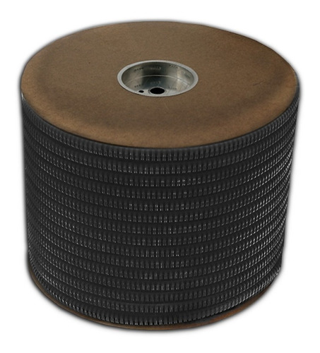 Bobina Arillo Metalico 3/8 Color Negro #6 (paso 3:1)