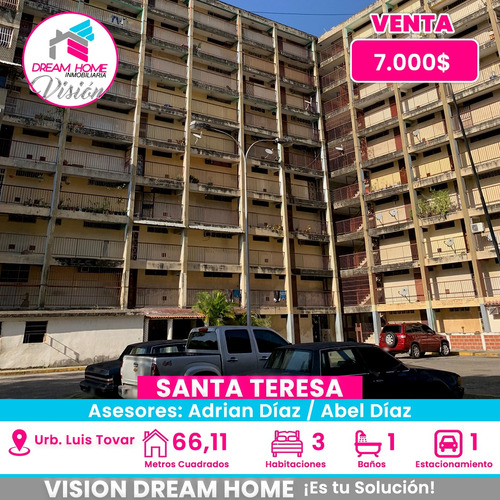 En Venta Apartamento En La Urbanización Luis Tovar Santa Teresa 