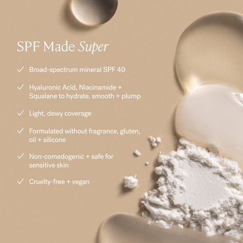 Sérum Colorido Ilia Super Serum Skin Tint Spf 40 Baikal St9.