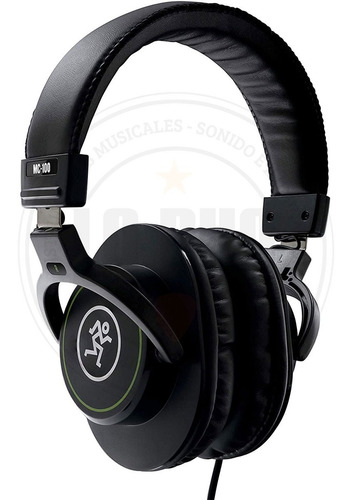 Imagen 5 de 7 de Auriculares Profesionales Cerrados Mackie Mc-100 P/estudio