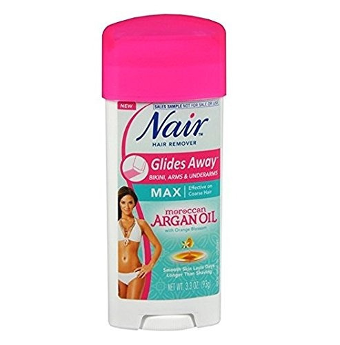 Nair Hair Remover Desliza Lejos Nutrir Con Aceite De Argán 3