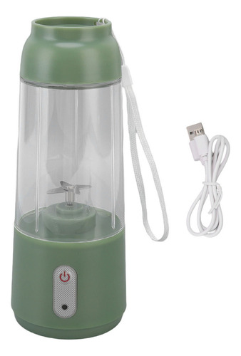 Licuadora Personal De Carga Usb De 300 Ml, Licuadora