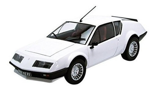 Carro A Escala Renault Alpine 1981  A310 Blanco 1/18 