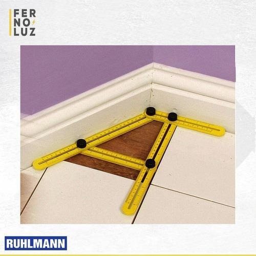 Regla Multiangulo Escuadra Carpinteria Construccion Ruhlmann