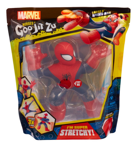 Goo Jit Zu Héroe Marvel De Lujo Spiderman 12 