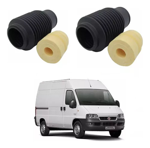 Fuelle + Tope Amortiguador Fiat Ducato Delantero Kit X2