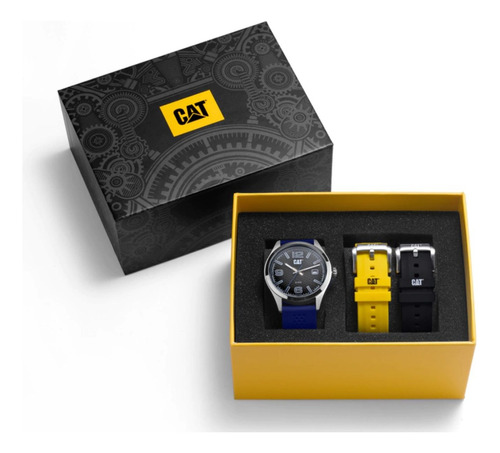 Reloj Cat Set Qa + 2 Mallas Setqa136 Chiarezza