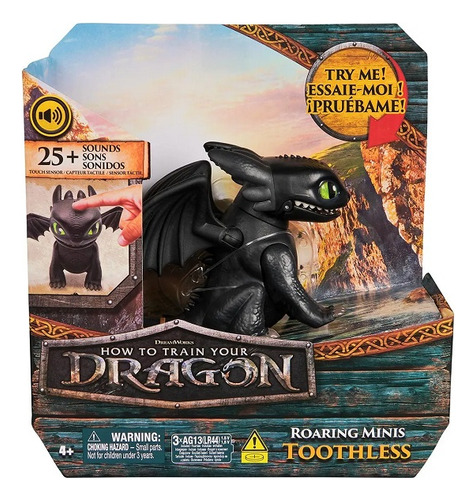 Boneco Interativo Banguela Como Treinar O Seu Dragao Sunny