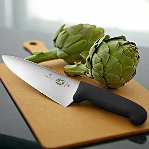 Victorinox Swiss Army 5.2063.20-x4 Fibrox - Cuchillo De Chef Recto De 8 Pulgadas