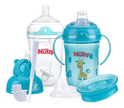 Nuby 6 Stage 360 Comfort Cup Starter Set