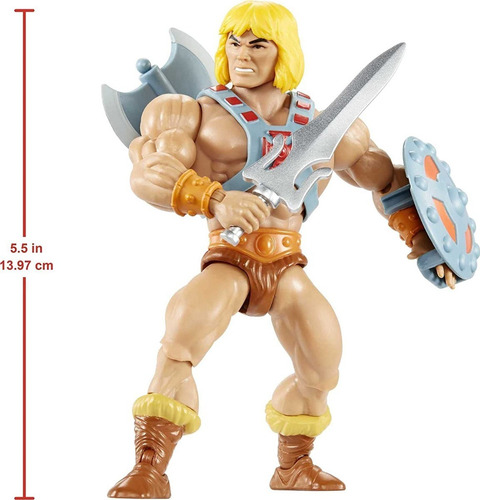 Imagen 3 de 5 de Figura He-man Masters Of The Universe Mattel Bestoys