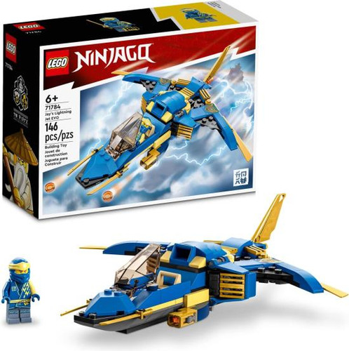 Lego Ninjago Jays Lightning Jet Evo, Avión De Juguete Actua