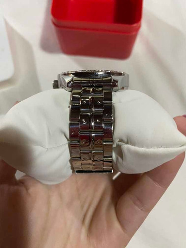 Relógio Mondaine Prata Com Strass
