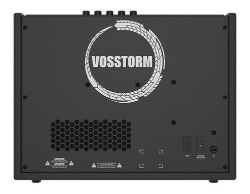 Cubo Baixo Vosstorm Bs-10 40w Rms Falante 10 Cor Bk