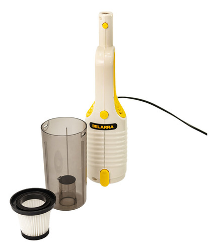 Aspiradora De Mano Vertical 2 En 1 400w Belarra Ah400 Color Beige Beige