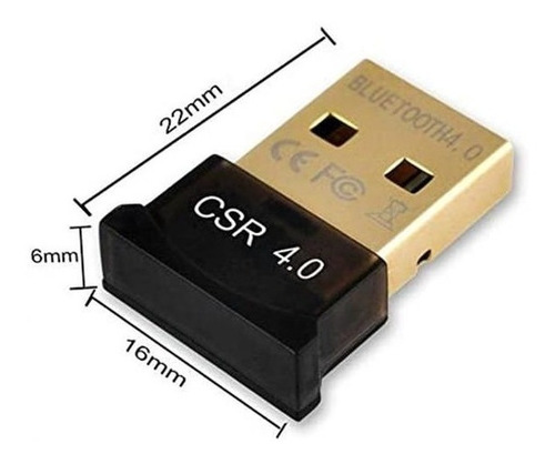 Adaptador Receptor Usb Bluetooth 4.0 Pronta Entrega Com Nf