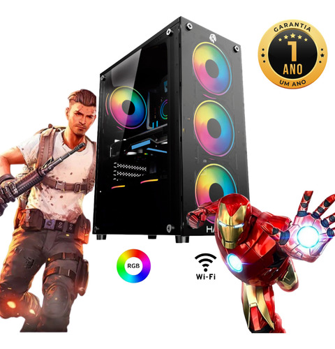 Pc Gamer Intel I7 Placa De Video 4gb/ssd 960gb/ddr3 16gb