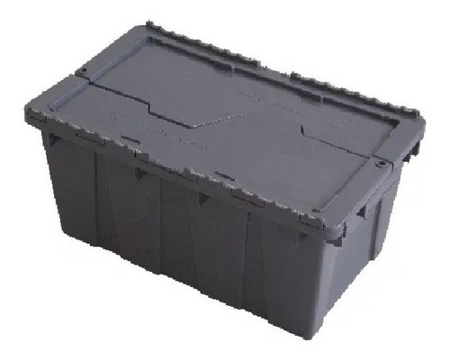 Caja De Plástico Con Bisagras