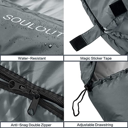 Sleeping Bag,3-4 Seasons Warm Cold Weather Lightweight,...