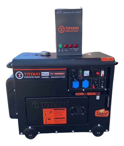 Generador Diesel Insonoro 6.500w. Con Tablero Transferencia