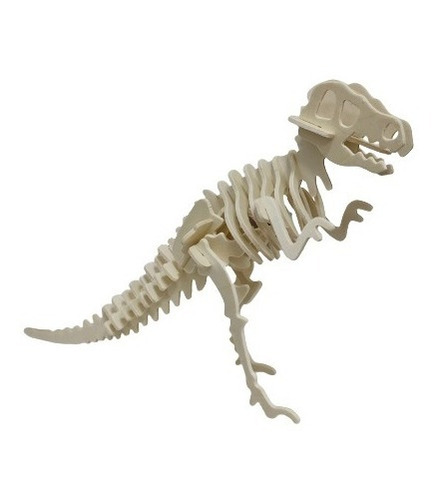 Dinosaurios Rompecabezas 3d Colecion Paleontologia 5 Modelos