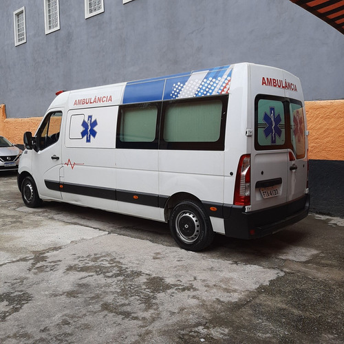 Master L3h2 Ano 2018 Ambulancia Teto Alto Completa