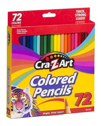 Set De 72 Lapices De Colores Escolares Cra-z-art - Hopetoys