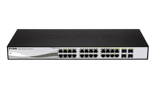 Switch Poe Administrable L2 L2 24ptos Gigabit Con 4ptos Sfp