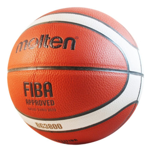 Pelota De Básquet Molten Fiba Mod.b7g3800 Naranja