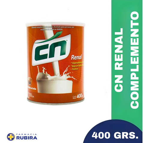 Complemento Nutricional Cn Renal 400 G Sabor Dulce De Leche