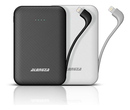 A Largo Bateria Externa 4500 Mah Cable Integrado Pequeño