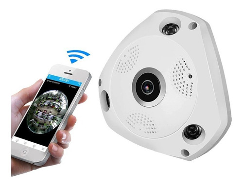 Cámara De Seguridad Panoramica 360° Ip  Wifi  960p Celular