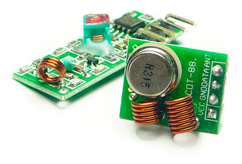 Kit Módulos Rf 315 Mhz Ask Transmisor Y Receptor