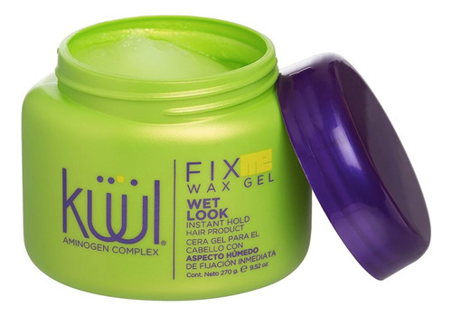 Cera Gel Para Peinado Küül Fix Me Wax Aspecto Mojado 270 G