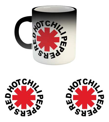 Taza Mágica Red Hot Chili Peppers Rock |de Hoy No Pasa| 1