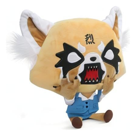 Gund Sanrio Aggretsuko Rage Peluche Peluche Panda Rojo Netfl