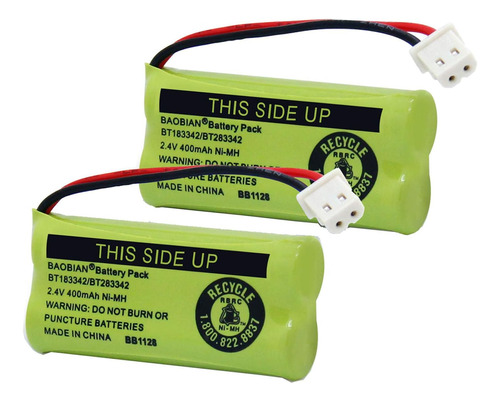 Bt183342/bt283342 2.4v 400mah Ni-mh Bt166342/bt266342 B...