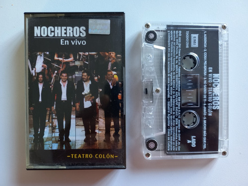 Cassette Original Nocheros En Vivo Teatro Colon - Olivos Zwt