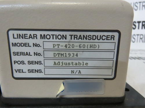 Ametek Linear Motion Transducer Pt-420-60 (hd) New Ssk