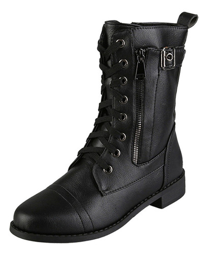 D Botas Vaqueras De Estilo Occidental For Mujer, Cálidas, T