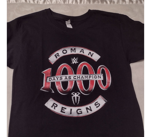 Playera Roman Reigns Jefe Tribal 1000 Dias De Campeón Mdnume